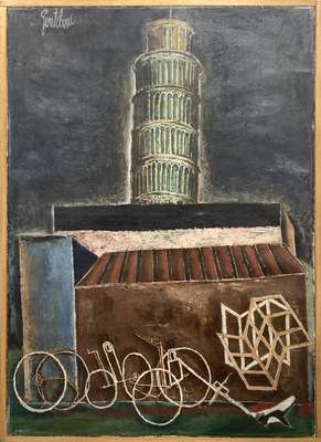 Torre di Pisa e biciclette  (n°2) ° - Gentilini Franco 